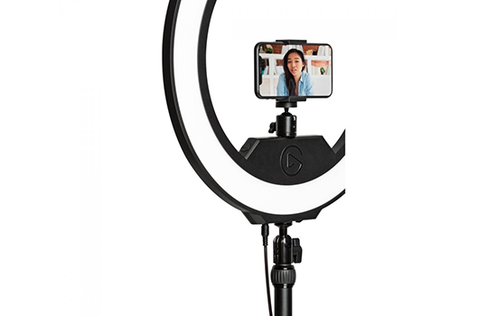  Luminária Elgato Ring Light, 2500 Lúmens 